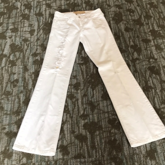 Hippie Rose white distressed jeans worn once - Picture 1 of 8